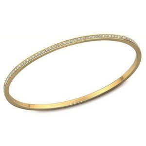 Swarovski "READY" Clear Crystal Bangle